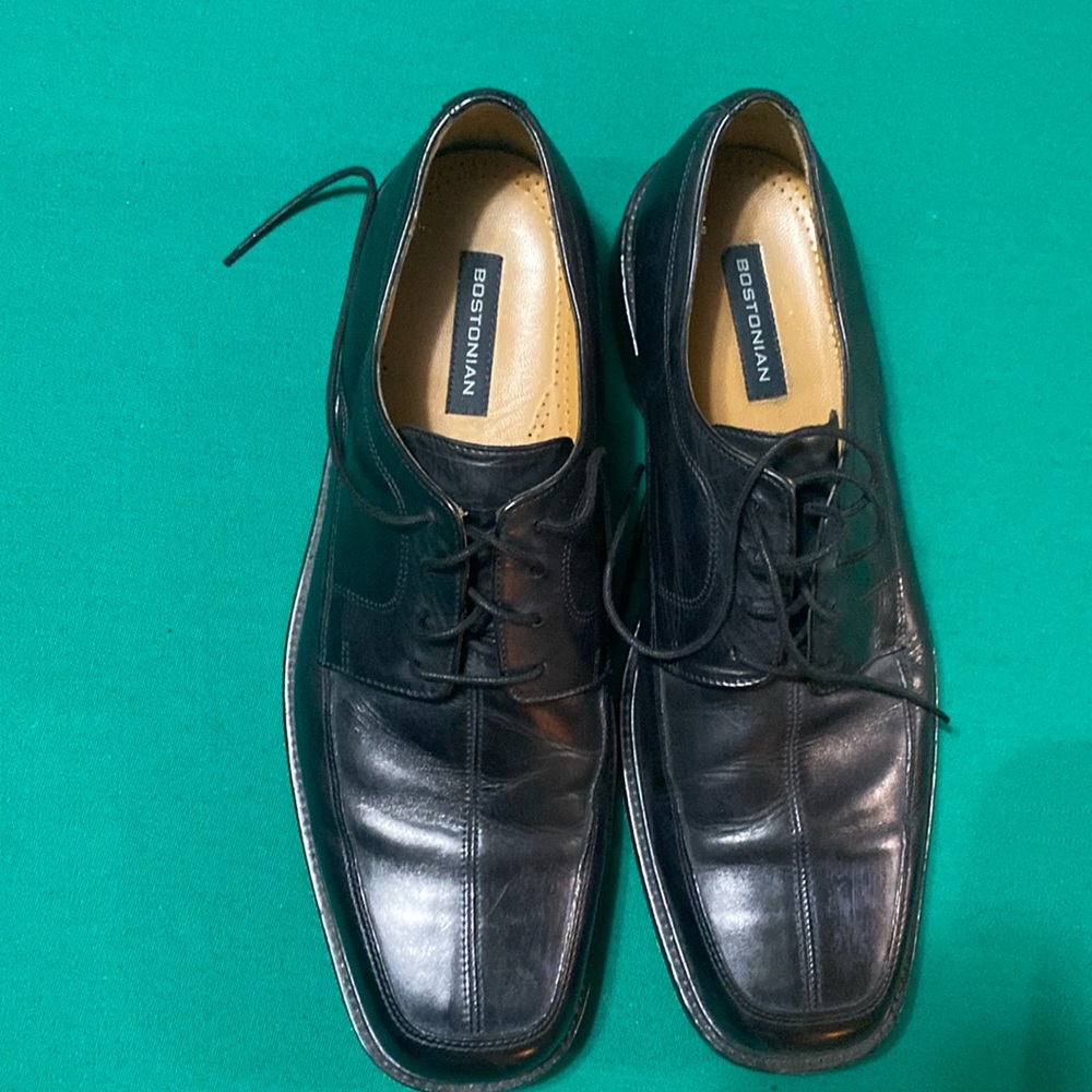 Bostonian First Flex Black lace ups men’s shoe. All leather X-condition 12M